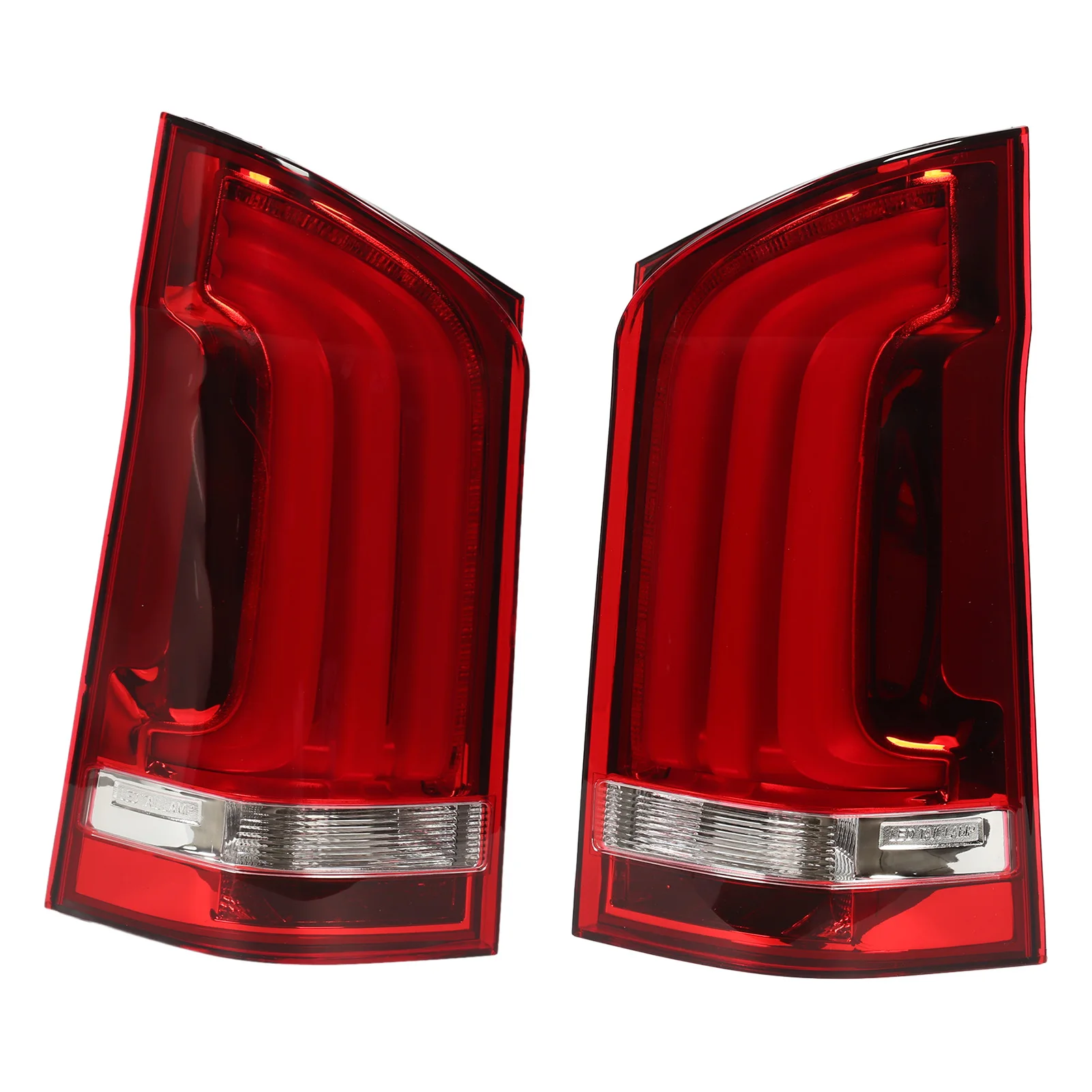 LED Tail Lights IP67 Waterproof Replacement  Multifunctional Precise Fit Tail Turn  Lights for V‑Class W447 MPV