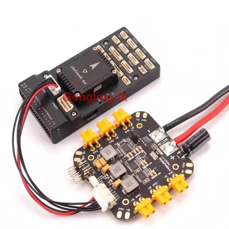 Holybro PM03D Power Module Compatible to Flight Controller Uses I2C Power Monitor W/ XT30 XT60 Connectors for RC FPV Drone Parts