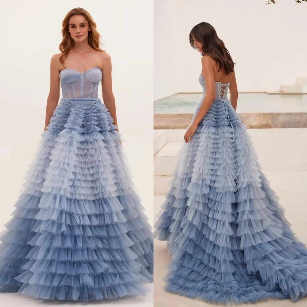 Customized Retro Sweetheart Ball Gown Sweep/Brush Quinceanera Dresses Layered Net/Tulle Formal Occasion  robe de bal vestidos pa