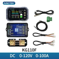 KG110F contatore di batteria al litio ad alta precisione con batteria al litio indicatore di batteria per auto rilevatore di capacità al litio ferro fosfato