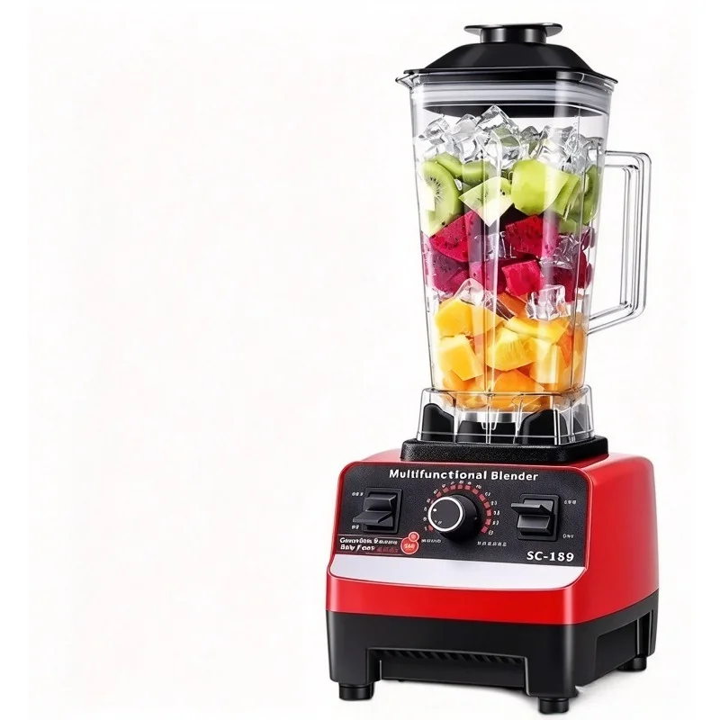 5500W Silver Crest Blender Double Cup Cytoderm Breaking Machine Euro British Standard American Standard 110V High Power Mixer