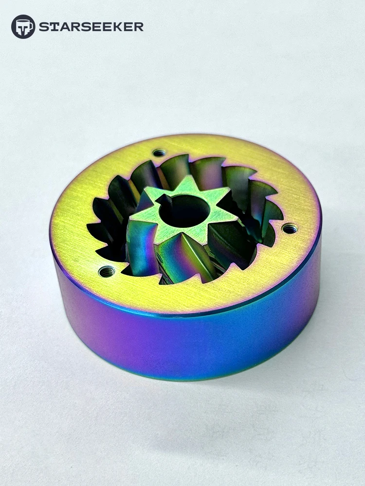 STARSEEKER E55 Espresso And Brew 55mm Titanium Burr Colorful