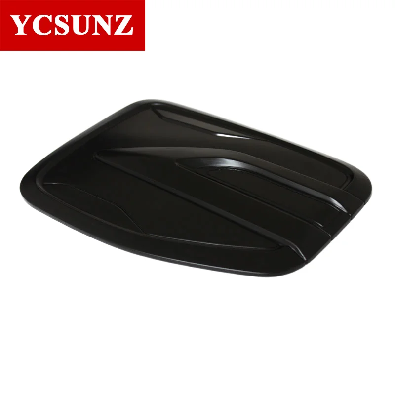 Matte Black Chrome Fuel Tank Cap Cover For Ford Ranger Wildtrak 2012-2019 T6 T7 T8 Double Cabin 2020 2021 Car Styling