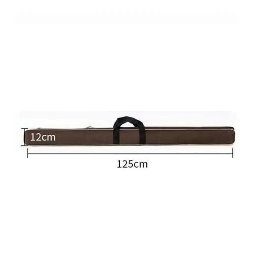 

Large Capacity Fishing Rod Case Storage Two Way Zipper Anti Disconnection Sea Rod Storage Bag Hand Woven Handle Durable