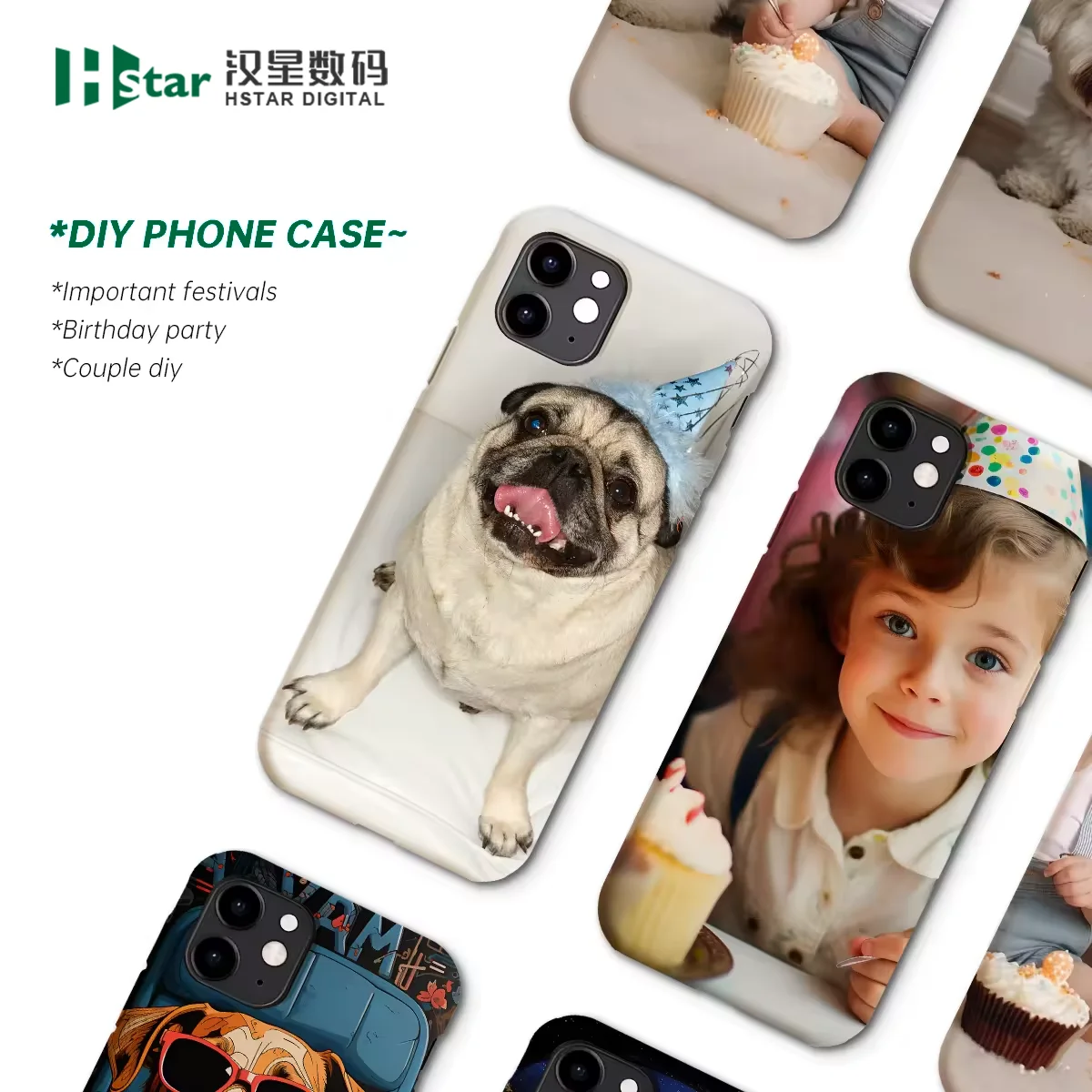 2024 new arrival Diy 3d phone case printing machine 3d sublimation machine with high quality from Hstar