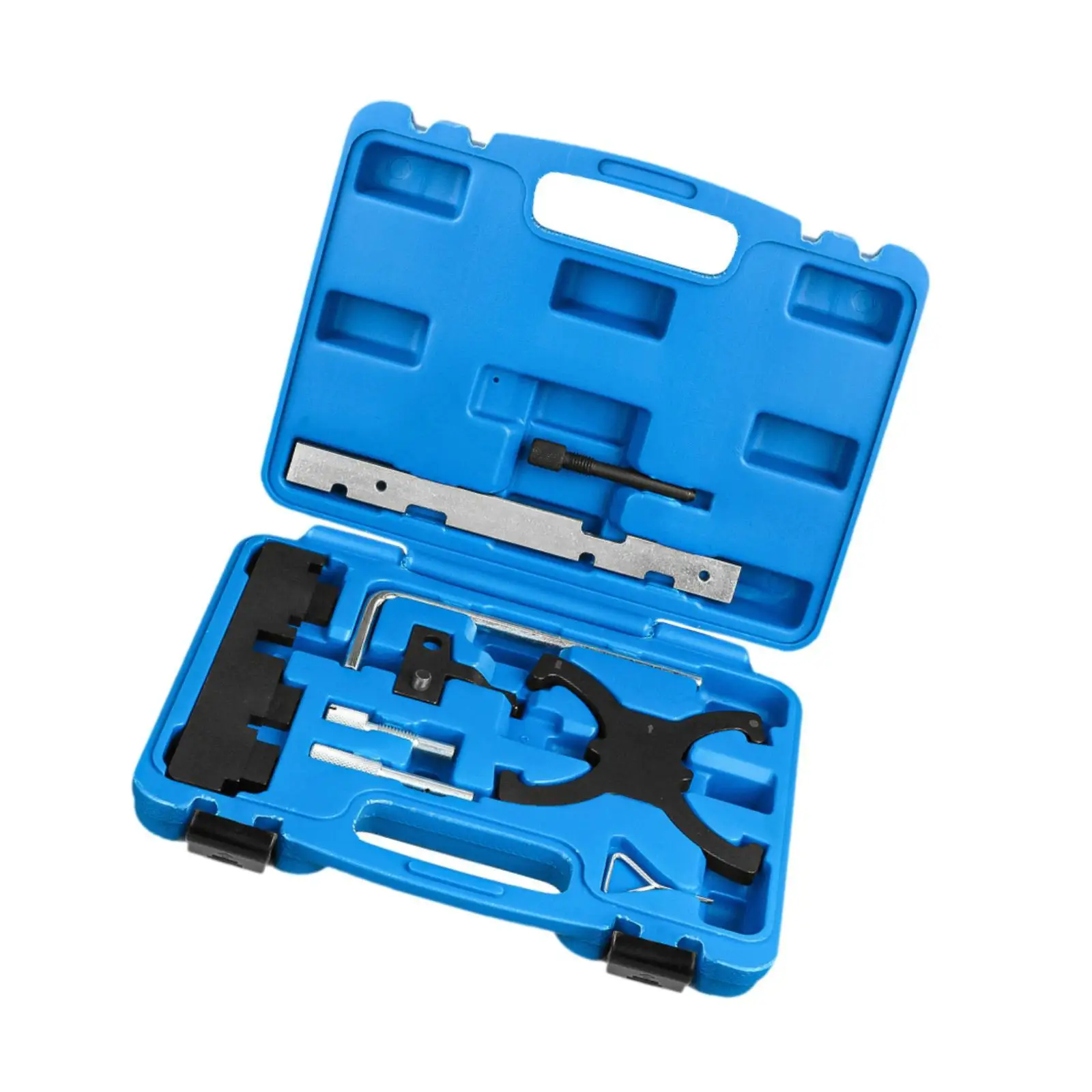 

Стальной инструмент для синхронизации двигателя, прочный набор инструментов для авторемонта, легко носить с коробкой для Ford Festiva 1,6