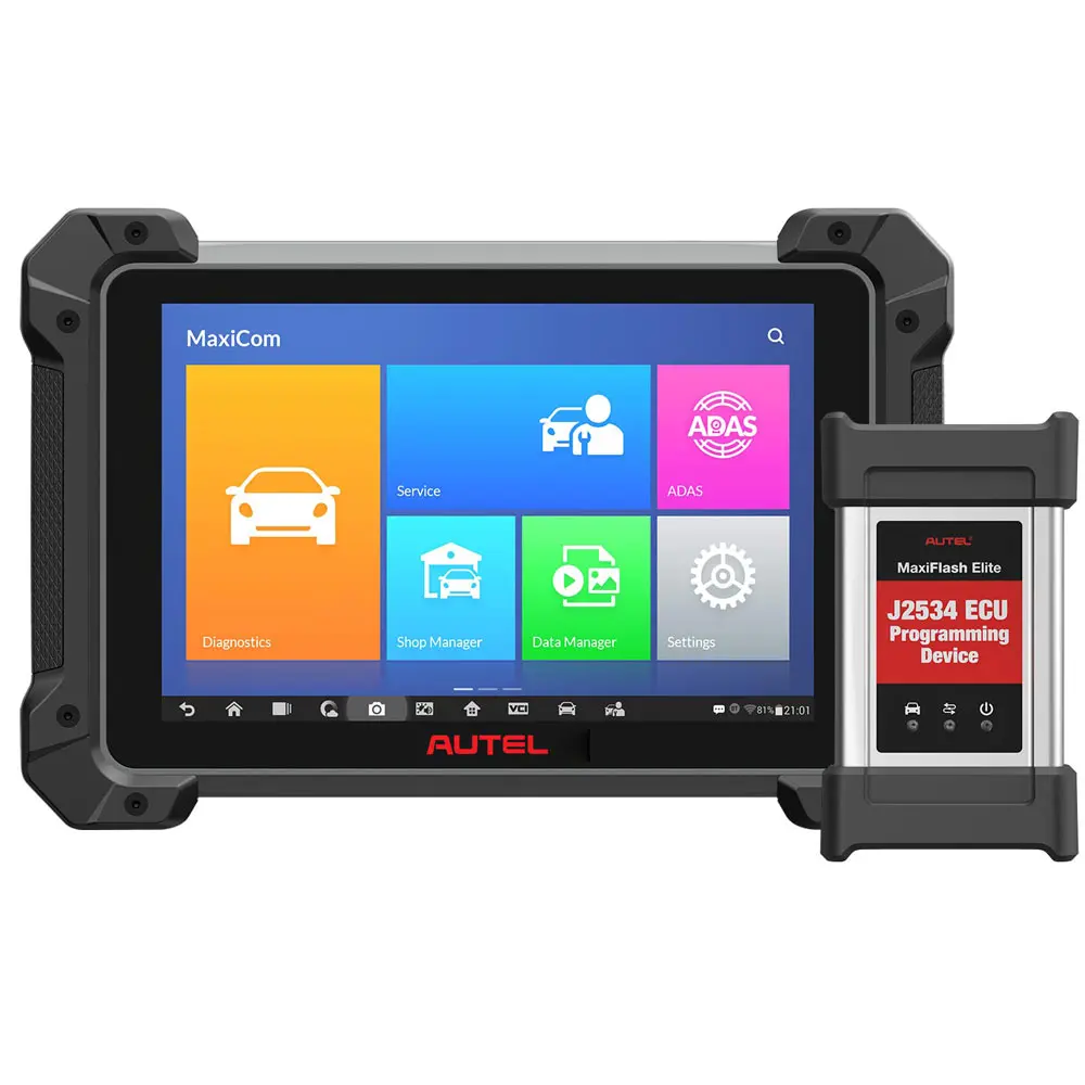 Autel MaxiCOM MK908P (Autel MK908 PRO II) Automotive Full System Diagnostic Tool Support J2534 ECU Programming