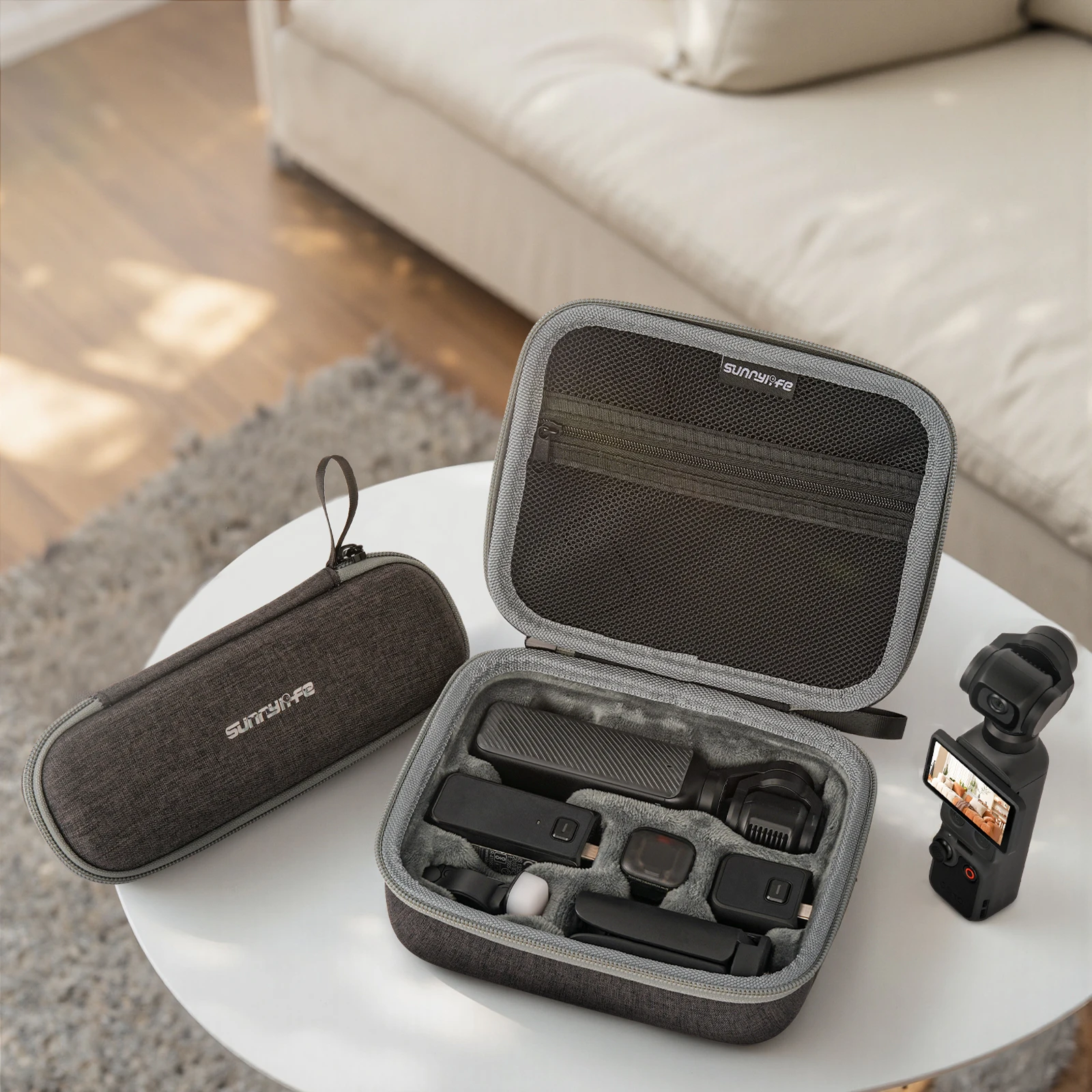 Torba do przechowywania DJI Osmo Pocket 4, twardy przenośny futerał ochronny, odporny na zarysowania, etui ochronne na DJI Pocket4, akcesoria. — zdjęcie produktu 6