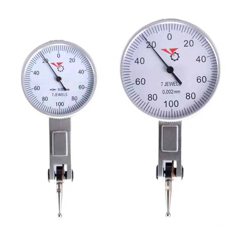 0-0.2mm 0.002mm 7Jeweld Miron Dial Test Indicator 0-0.8mm 0.01mm dial indicator dial Level Gauge Scale Precision Metric Dovetai