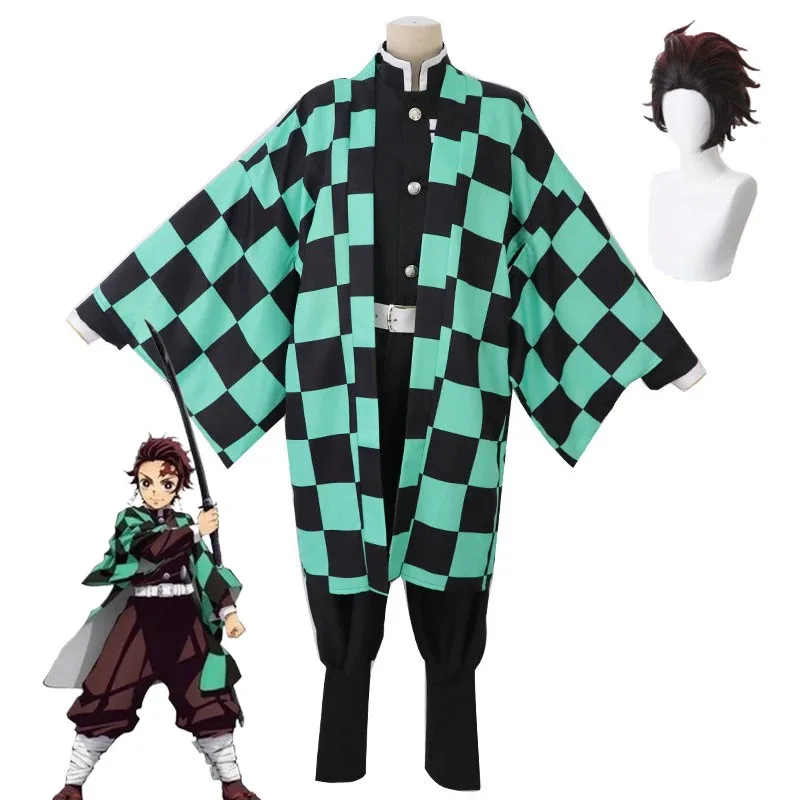 

Costumes Men Ghost Slayer Blade Adults Including Tanjiro Cosplay Costume Set Anime Clothesc;6,r'8;p'