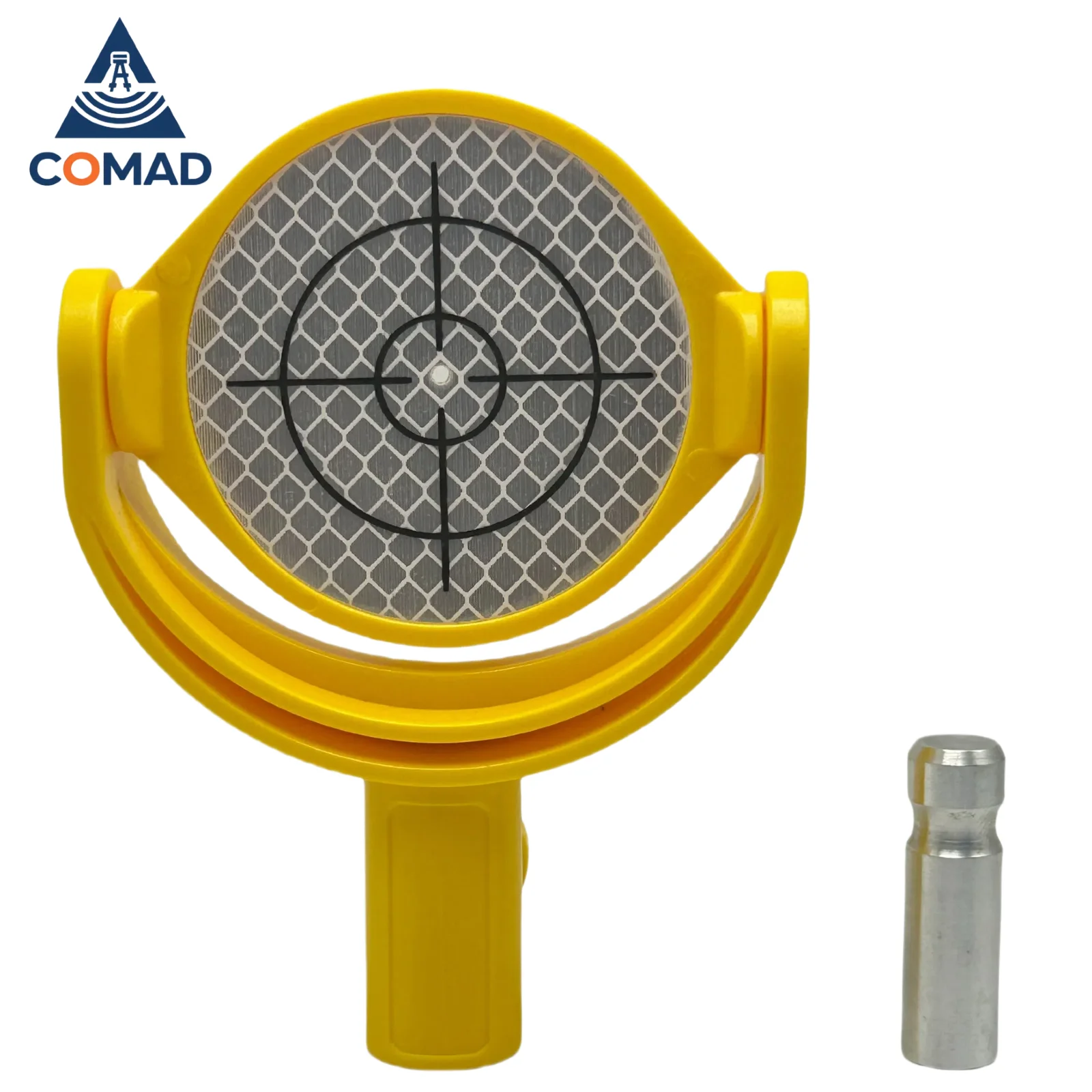 Tilting Target Reflector with Crosshair Diameter 60mm Sheet & M8 Thread Adapter for Leica Total Survey Station