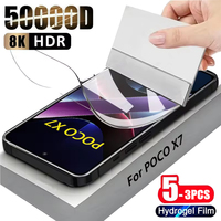 Hydrogel Film For POCO X7 X6 X5 Pro X4 X3 NFC C75 C65 C40 Clear Screen Protector For POCO F7 F6 F5 M6 Pro 5G Not Glass Soft Film