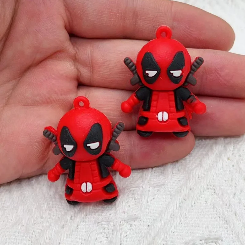 5pcs mini cartoon character PVC action doll toy children's gift accessories