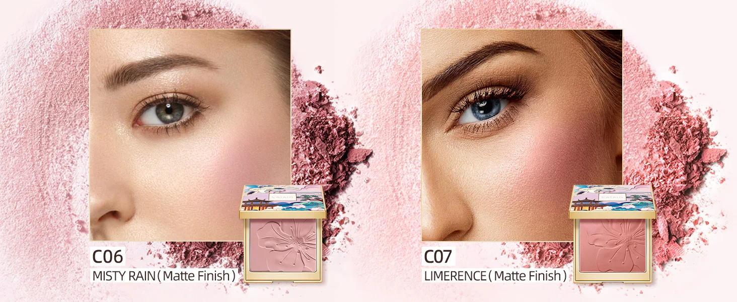 CATKIN Eternal Love Rosy Cranes Blush Drunk In Flower Langanhaltendes Natürliches Rouge – Detail 8