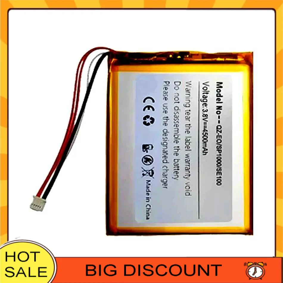 

Батарея музыкального плеера, высокоэффективная замена премиум-класса, 4500 мАч для Iriver Astell & Kern SE100, 5-проводной