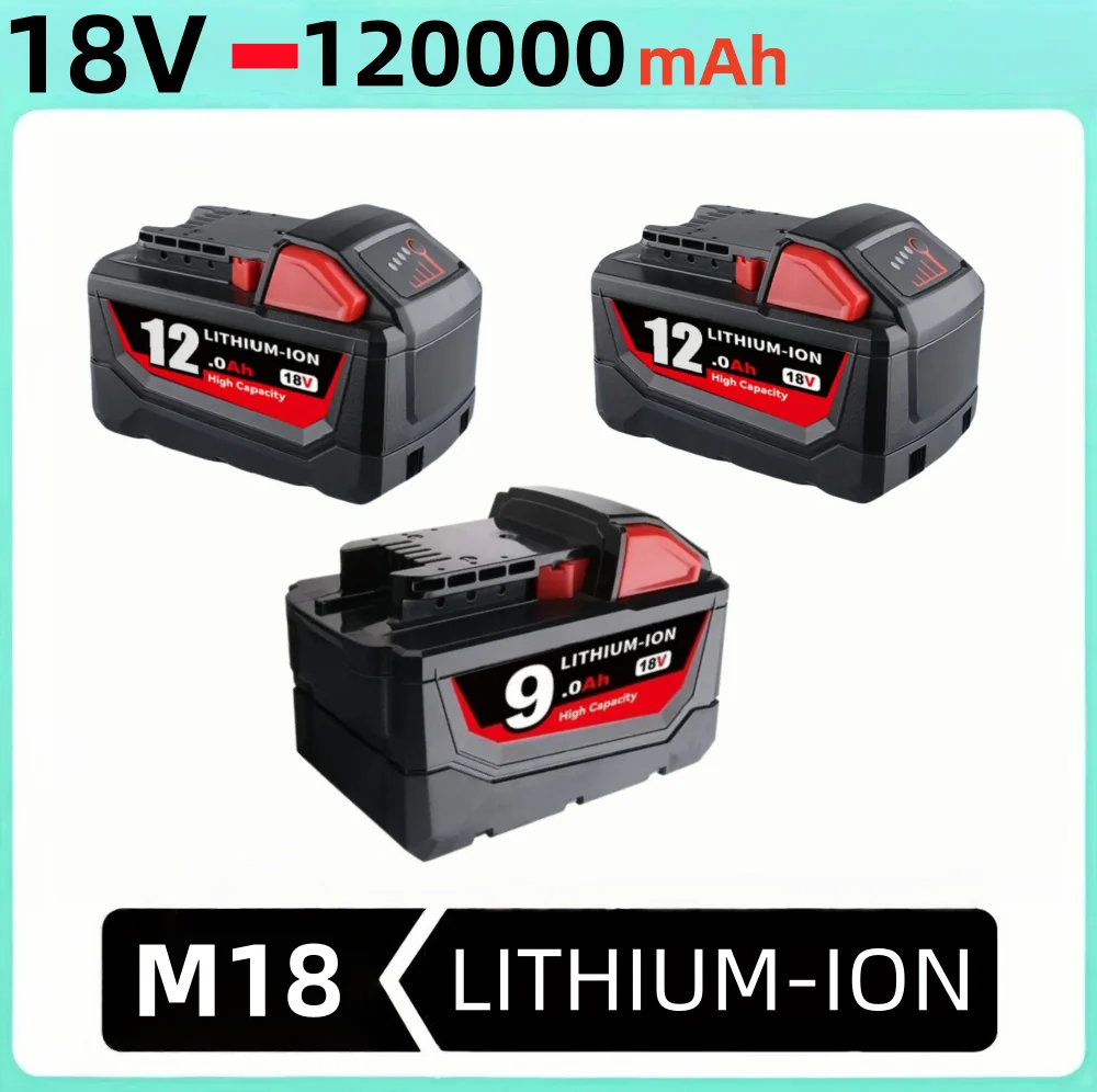

Аккумулятор aste pour Outil Milwaukee M18, 12000мАч, 18В, M18B5, XC, 48, 11, 2402, 2411, 2604, 22