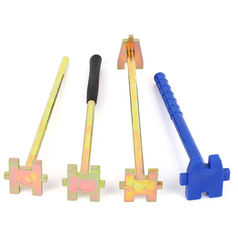 

Anti-explosion Barrel Opener Adjustable Lightweight Fuel Drum Opener Heavy Duty Easy to Use Universal Barrel Wrench Oil Barrel