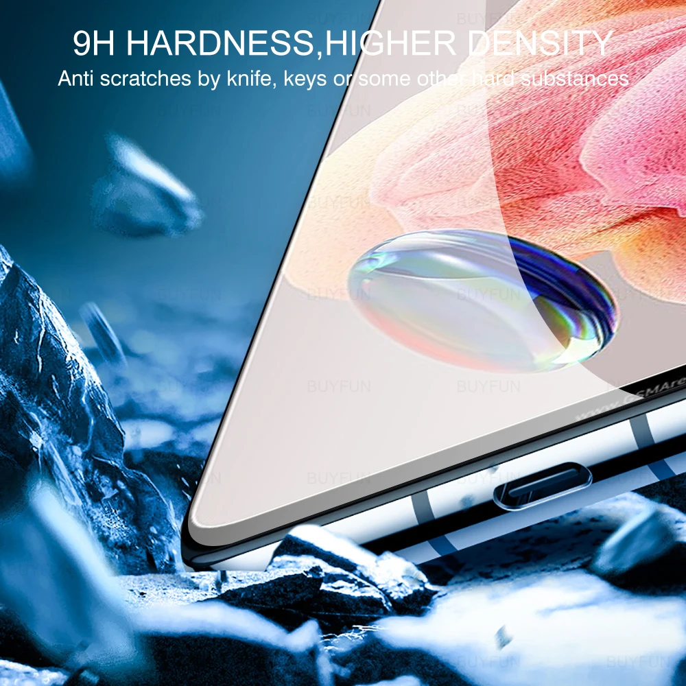 샤오미 레드미 노트 12 4G 5G 스크린 강화 유리 방폭 필름, 레드미 노트 13 프로 보호 유리 필름 2024, 8 인 1