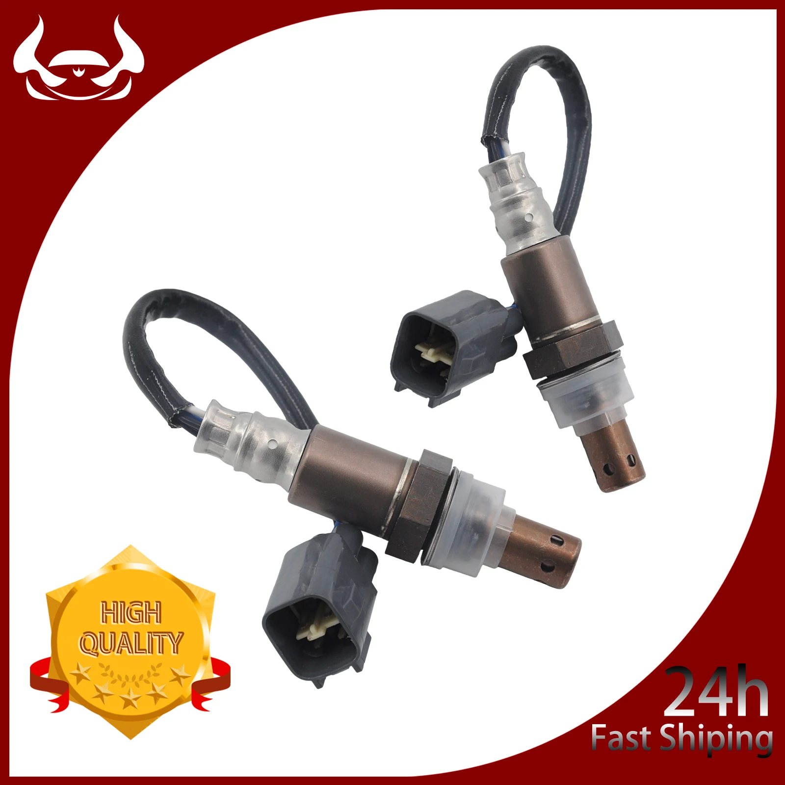 

234-9051 250-54050 2PCS Durable Heated Oxygen Sensor Compatible With Toyota Sequoia Tundra Lexus GX470 4.7L 2005-2007
