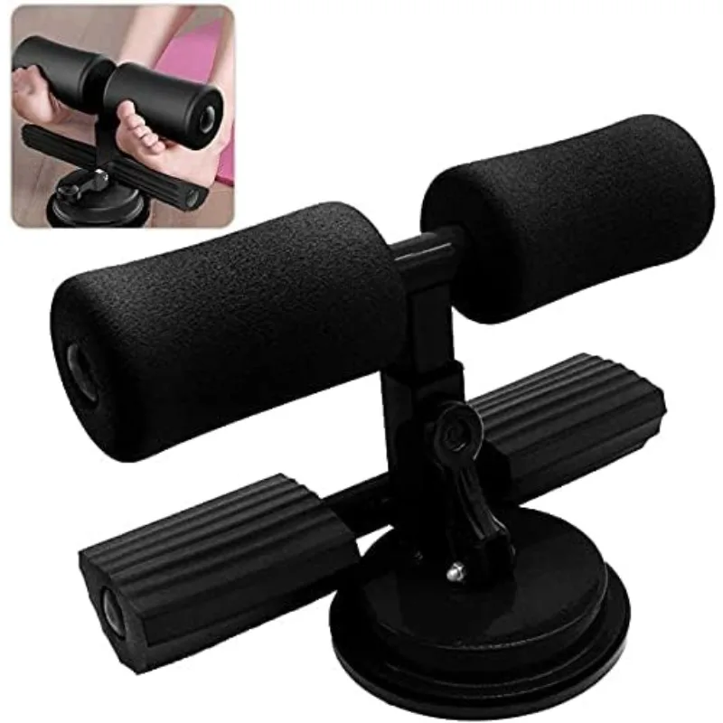 Barra para abdominales portátil, AIDS para abdominales, barra para abdominales ajustable, entrenamiento muscular abdominal multifuncional.