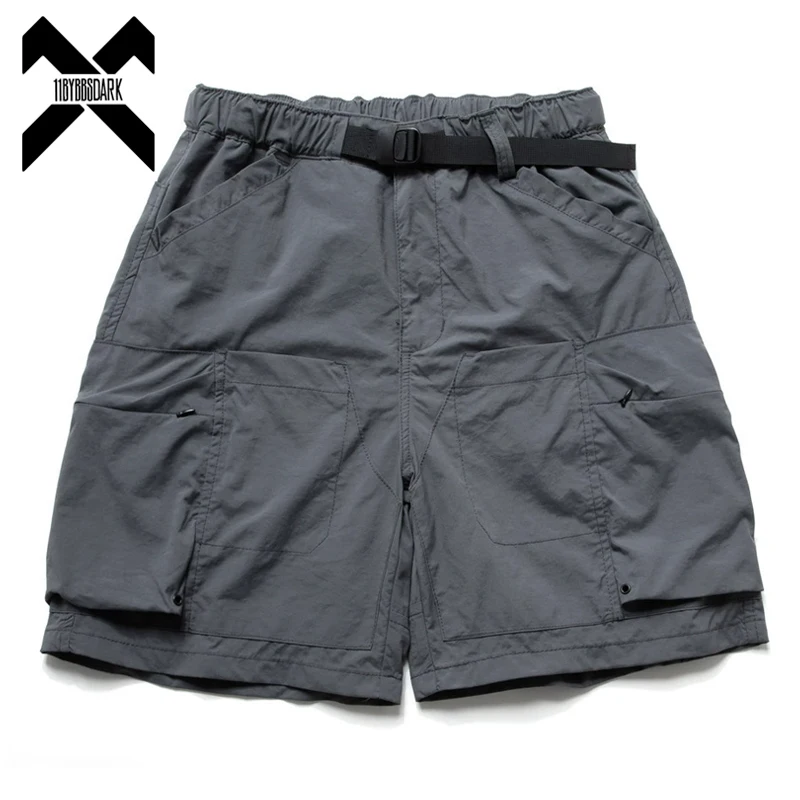 

Men's Tactical Cargo Shorts 2026 Summer Elastic Waist Multi-Pocket Loose Fit Short Pants Streetwear
