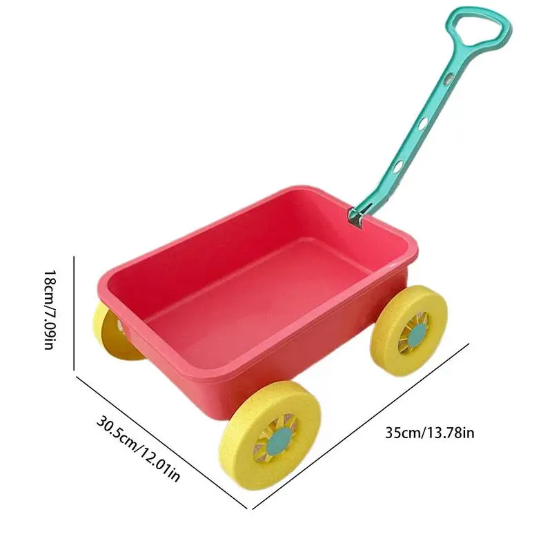 Strandspeelgoed voor peuters Vroeg leren Klein zandspeelgoed met trolley voor kinderen Leuke buitenspeelset voor kamperen aan zee