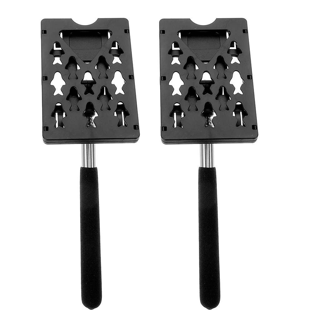 

2Pcs Car Parking Stick Telescoping Auxiliary Rod for Parking Permit Holder Portable Design