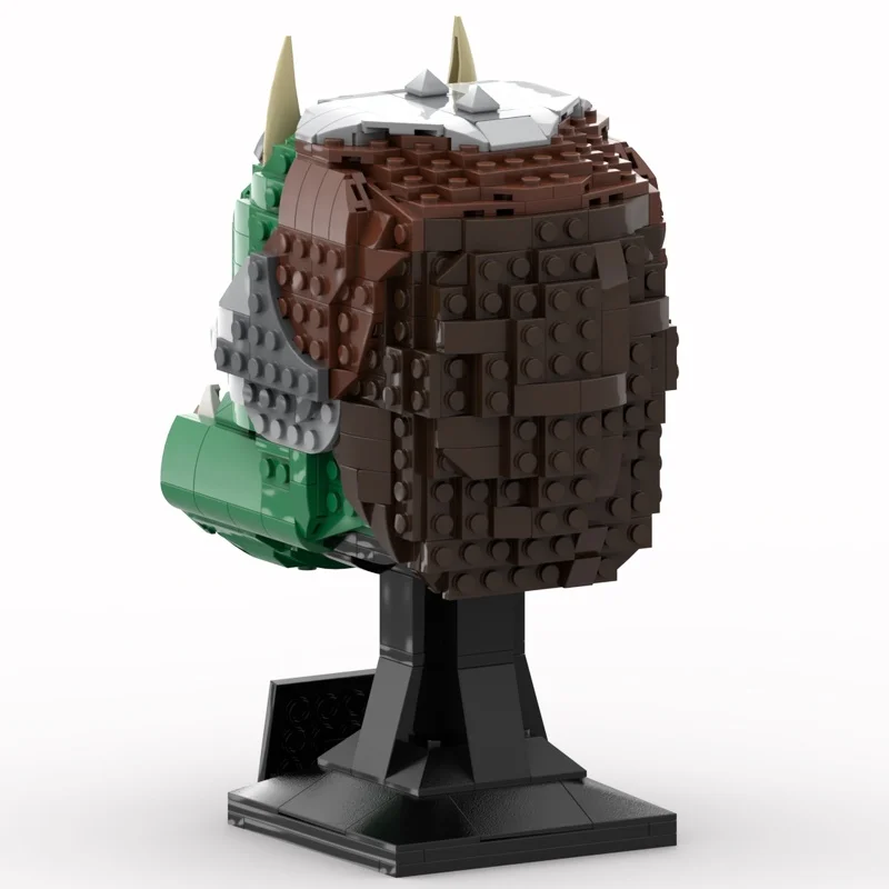 776 قطعة MOC Gamorrean الحرس رئيس خوذة ستار معركة نموذج اللبنات تجميع DIY فكرة هدايا عيد الميلاد الاطفال اللعب عيد ميلاد #3