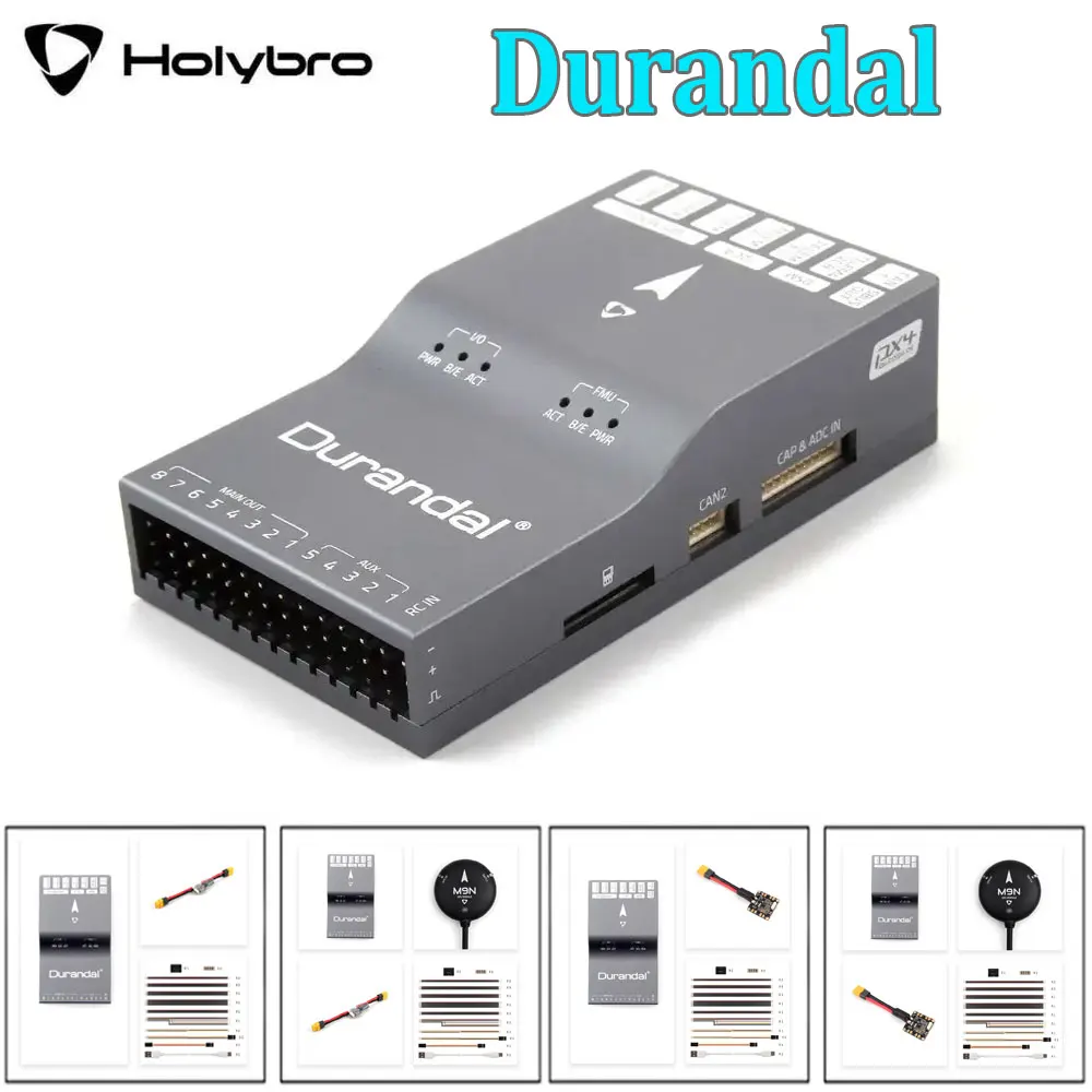 

Holybro Durandal H743 Flight Controller Built-in Vibration Isolation System Imu Heating for Sensors Temperature Control