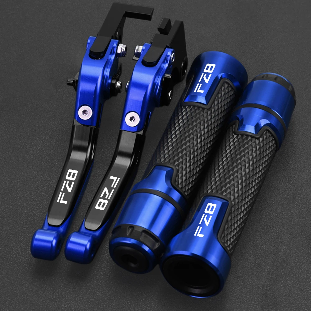 

For YAMAHA FZ8 FZ 8 FZ8 FZ-8 NEW Motorcycle Adjustable Brake Clutch Lever 2010-2016 2017 2018 Foldable Handle Hand Grips Set