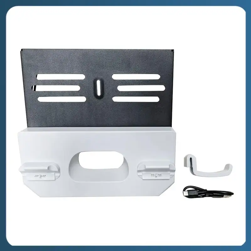 

Y22A-For PS5 Wall Mount Kit With Charging Station, Headset Holder Wall Charger Stand For PS5/PS5 Slim