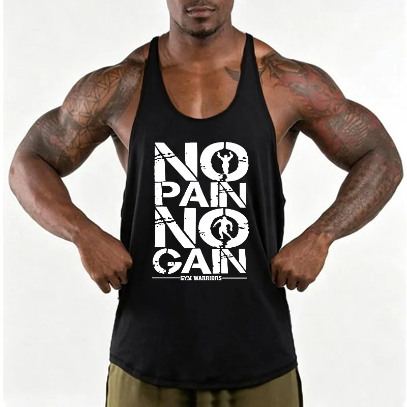 Men's Running Vests Quick Dry Sleeveless Racerback Tank Tops Breathable Lightweight Solid Color Gym Workout