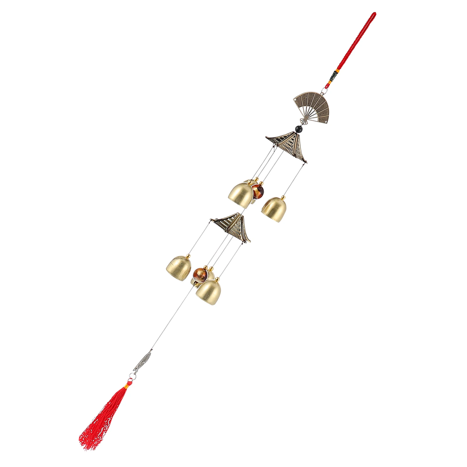 

Metal Wind Durable Hanging Decor Retro Style Bedroom Home Outside Creative Hanging Chimes Clear Sound