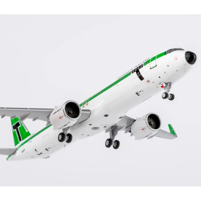 NG 1/400 スケール トランサビア航空 A321neo PH-YHD ダイキャスト合金航空機モデル コレクタブル装飾品