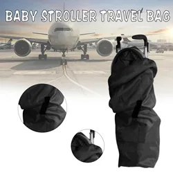 Large Foldable Stroller Storage Bag with Sturdy and Strong Oxford Material Suitable for Airport Train Station