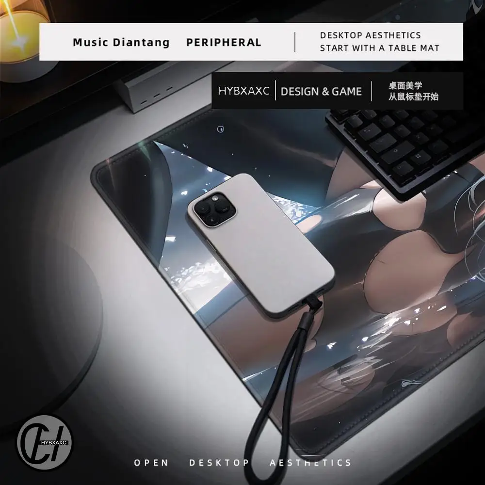 Game NieR Automata Large Mouse Pad PC Computer Game YoRHa Type A No.2 Mousepad Keyboard Desk Mats Office Rubber Anti-slip Mat