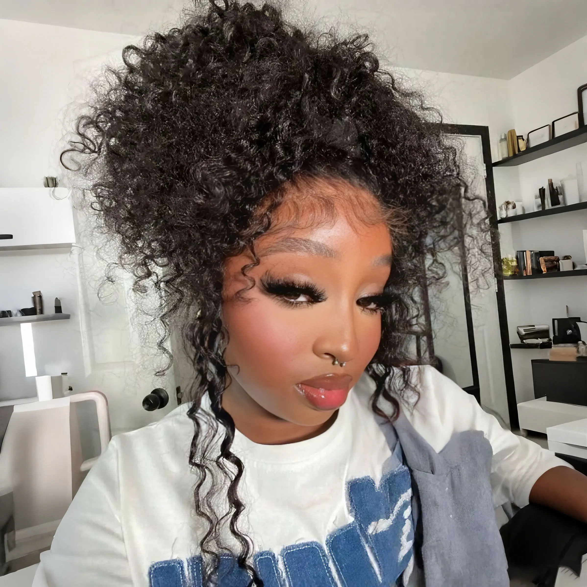 30 36 Inch 360 Full Lace Wig Invisible Drawstring Deep Wave Lace Front Wigs Human Hair 13x6 Lace Frontal Wig Human Hair Wigs 250