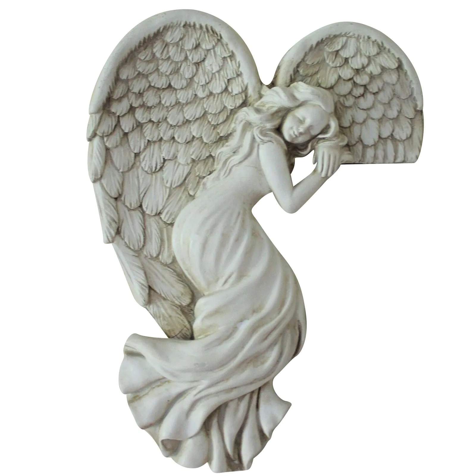 Deurframe Engel Wingss Sculptuur Hars Standbeeld Kunst Huisdecoratie Decoratie Perfect Cadeau