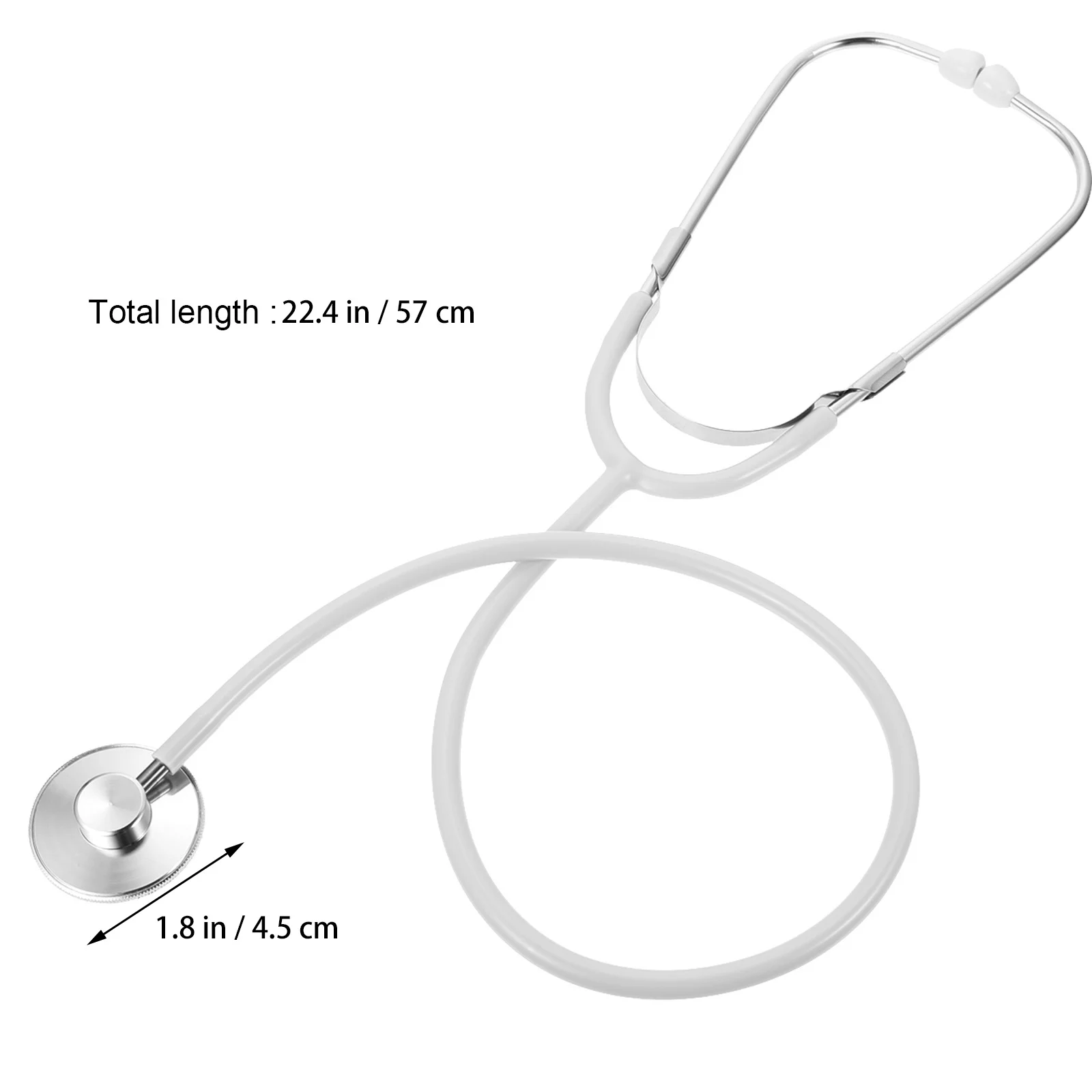 Simulação estetoscópio fingir enfermeira equipamento médico crianças role play médico exame adereços para apresentações festa