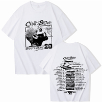 Chris Brown Breezy Bowl XX Tour 2025 T-shirt Chris Brown Music Fan Concert T-Shirt Unisex Pullover Tops