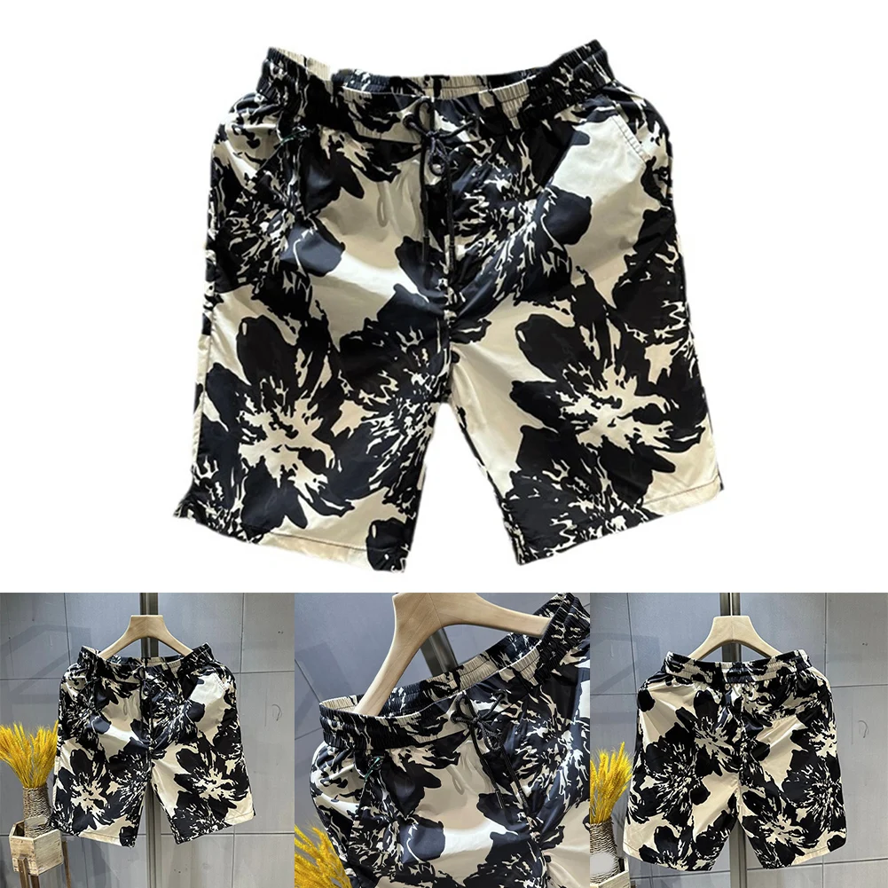 ビーチショーツ膝丈パンツルーズストレートショーツ適用性別男性夏に適した服新品の状態