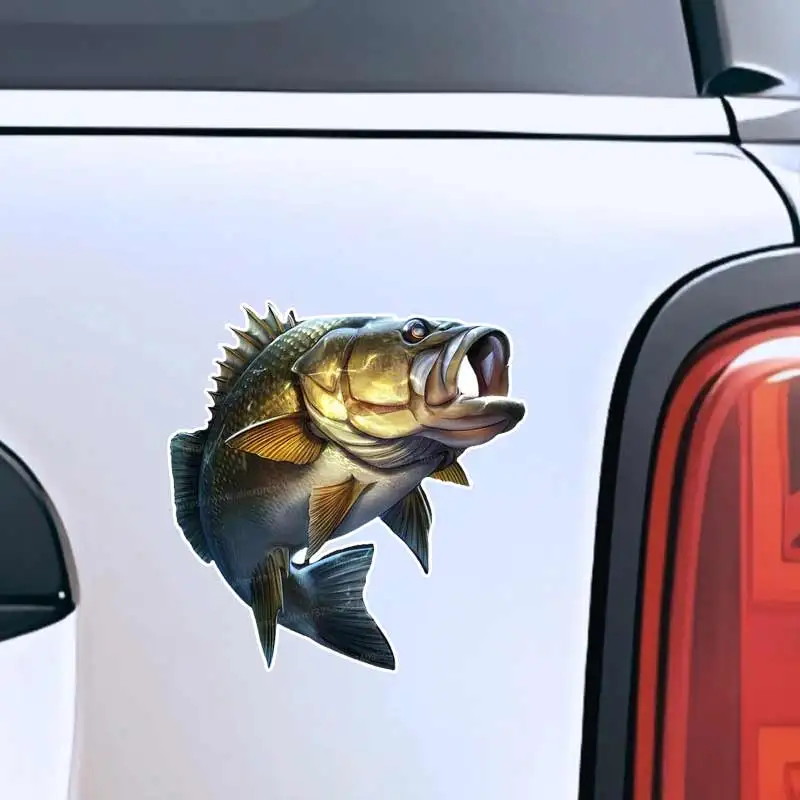 Fishing Enthusiasts Toolbox Fishing Car Stickers Waterproof Vinyl Decal on Bumper Rear Window Laptop Self-adhesive Decal SH812