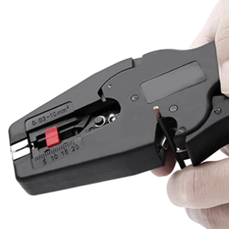 Multifuncional Wire Stripper com cortador, descascando ferramentas para eletrônicos e elétricos, 1 PC