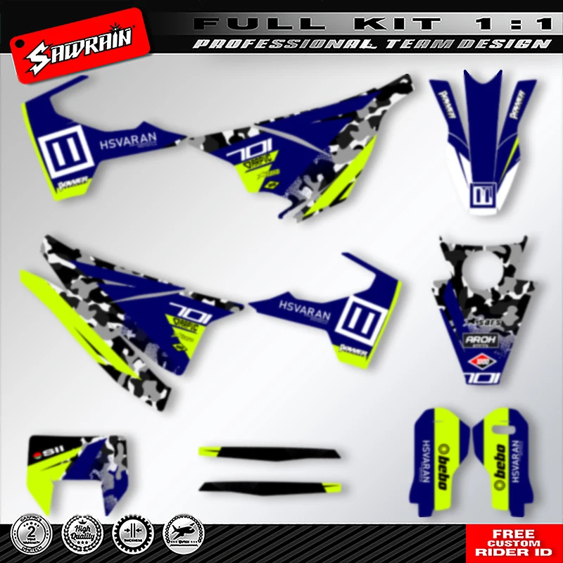 

Наклейки Sawrain для 701, эндуро, графические фоновые наклейки для 701 SUPERMOTO ENDURO 2015 2016 2017 2018 2019 2020 Husqvarna 005