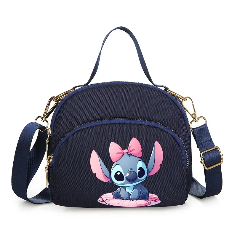 Bolsos Disney Lilo & Stitch para mujer, bolso de hombro, bolso para teléfono móvil, bolso cruzado con correa para el hombro, bolso para axila para