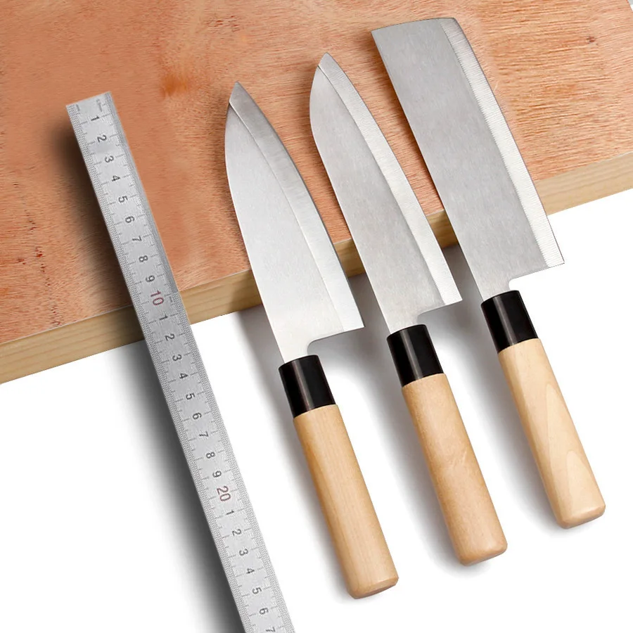 6.7-inch Japanese Chef Knife Stainless Steel Sushi Sashimi Salmon Fillet Knife 7Cr17mov Razor Sharp Blade Wood Handle Knives