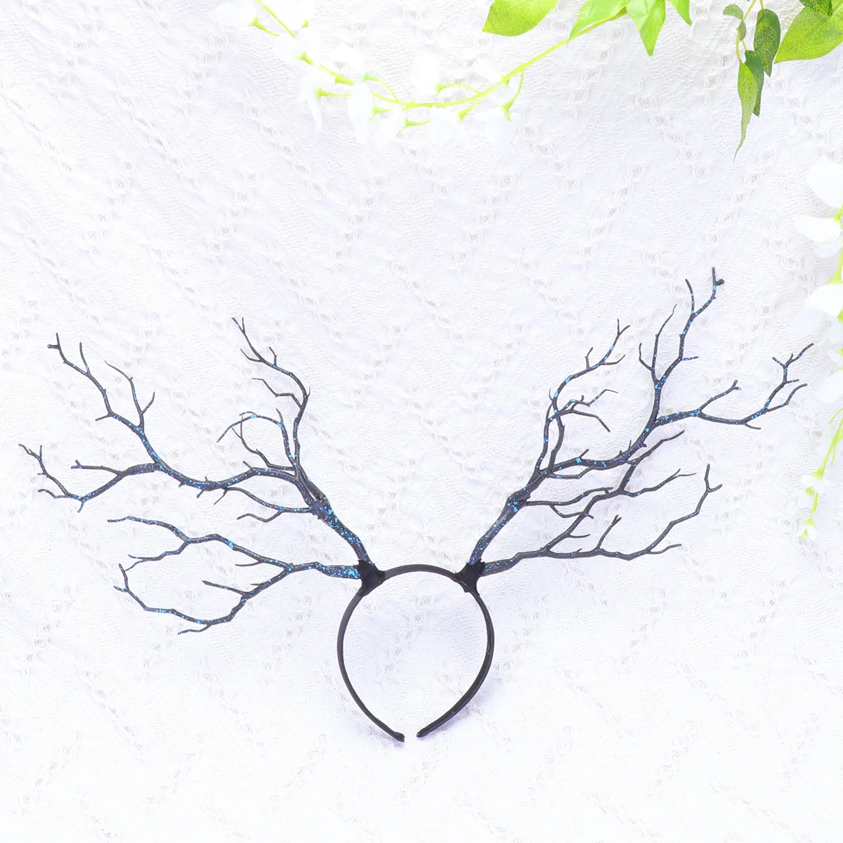 

Hair Accessories Antlers Headband Simulation Toppers Photo Props Party Decoration