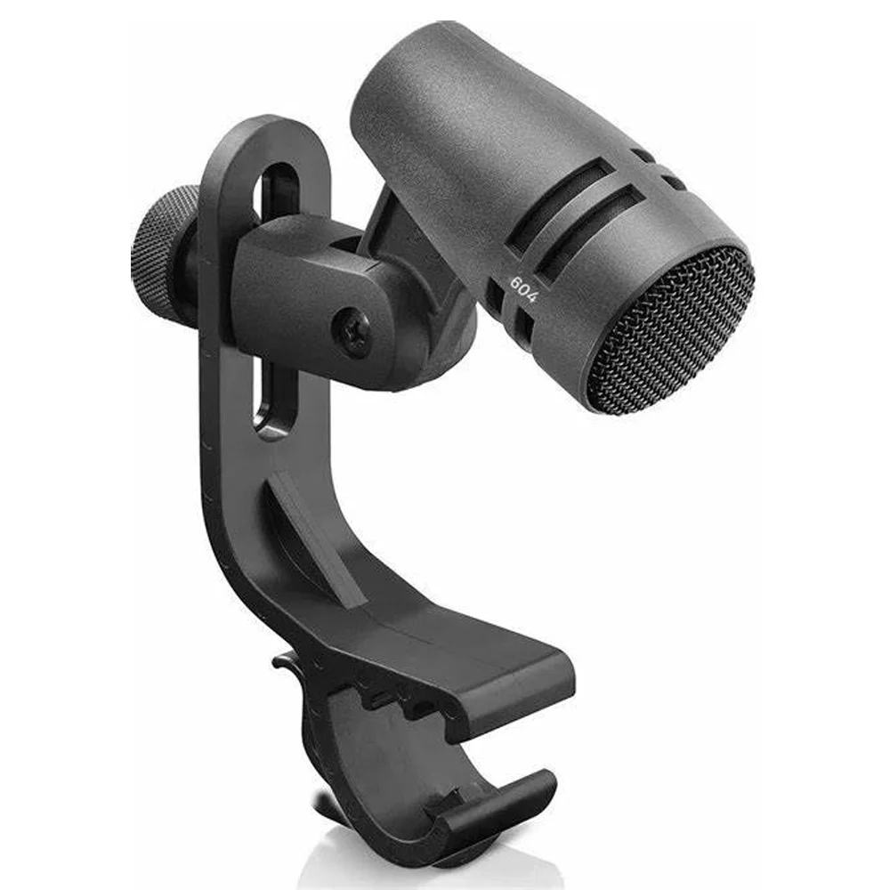 e 604 E604 Cardioid Dynamic Drum Instrument Wired Microphone with Clip Arm Mount for Professional recording