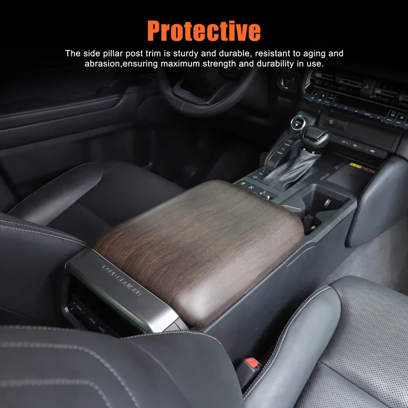 

Для Toyota Land Cruiser 250 Prado LC250 2024 + украшение интерьера, подлокотник автомобиля, крышка, аксессуары, детали отделки