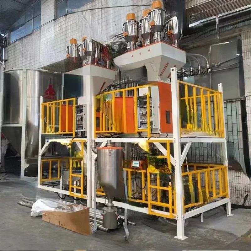 뜨거운 케이크처럼 판매 중량계 블렌더 계량 스케일 블렌더 사출 성형 생산에 중량계 도징 시스템 사용